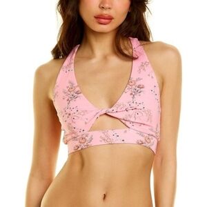 💘 Beach Riot  X Loveshackfancy Twist Top, Pink